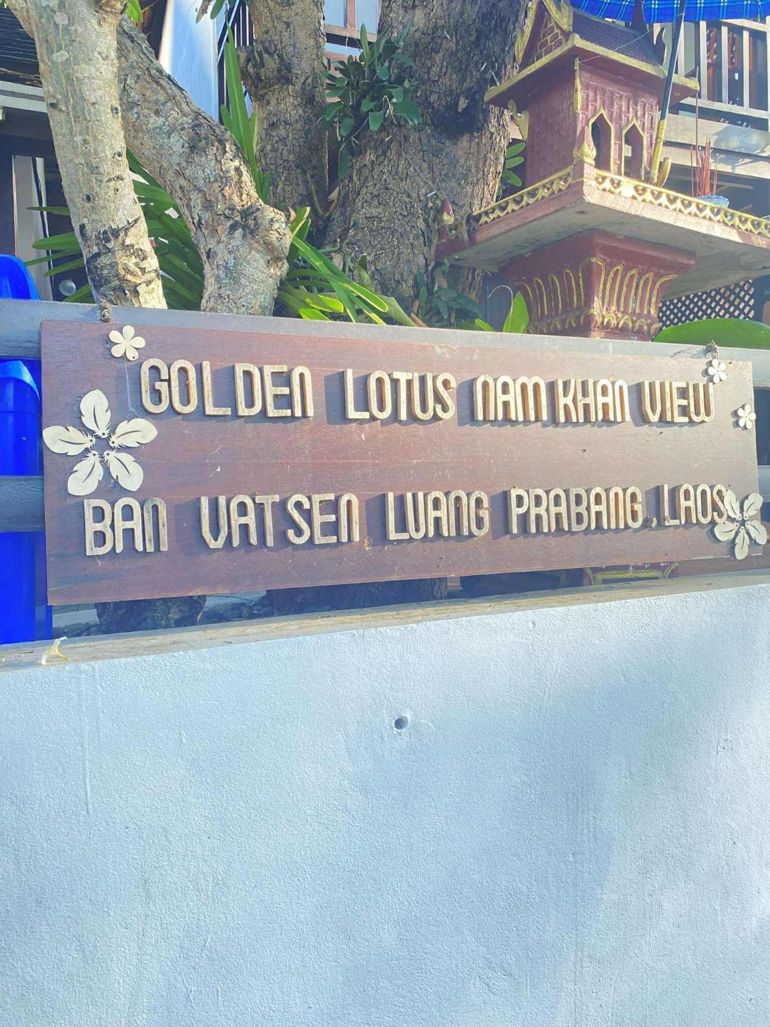 Golden Lotus Namkhan View Luangprabang Kültér fotó